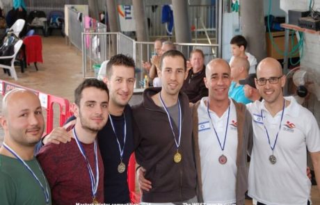 31 מדליות לקבוצת השחייה הגאה באליפות ישראל למאסטרס