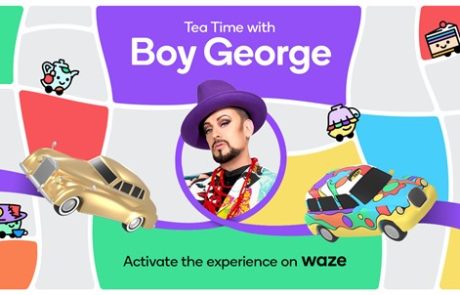 Waze מציגה – ניווט בקולו של בוי ג'ורג'
