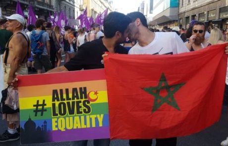 צעד במצעד הגאווה עם דגל מרוקו וקיבל איומים על חייו