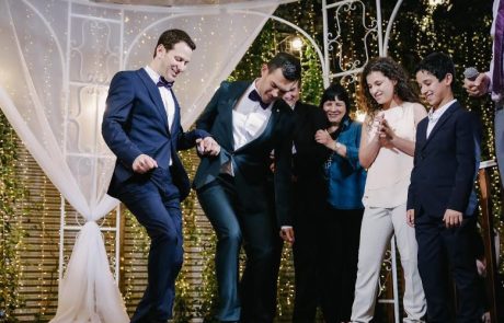 אלוף ליגת ההיאבקות הישראלית התחתן עם בחיר ליבו – "מסתבר שכל הקלישאות שאומרים על היום הזה נכונות"