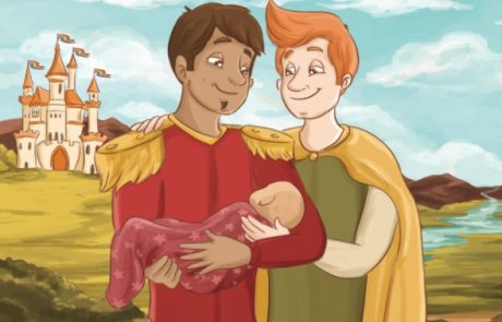 שני נסיכים – ספר ילדים חדש המציג לילדים את נושא הפונדקאות